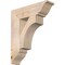 Ekena Millwork Westlake Traditional Smooth Bracket, Douglas Fir, 5 1/2"W x 22"D x 26"H BKT06X22X26WTL01SDF - alternate 1